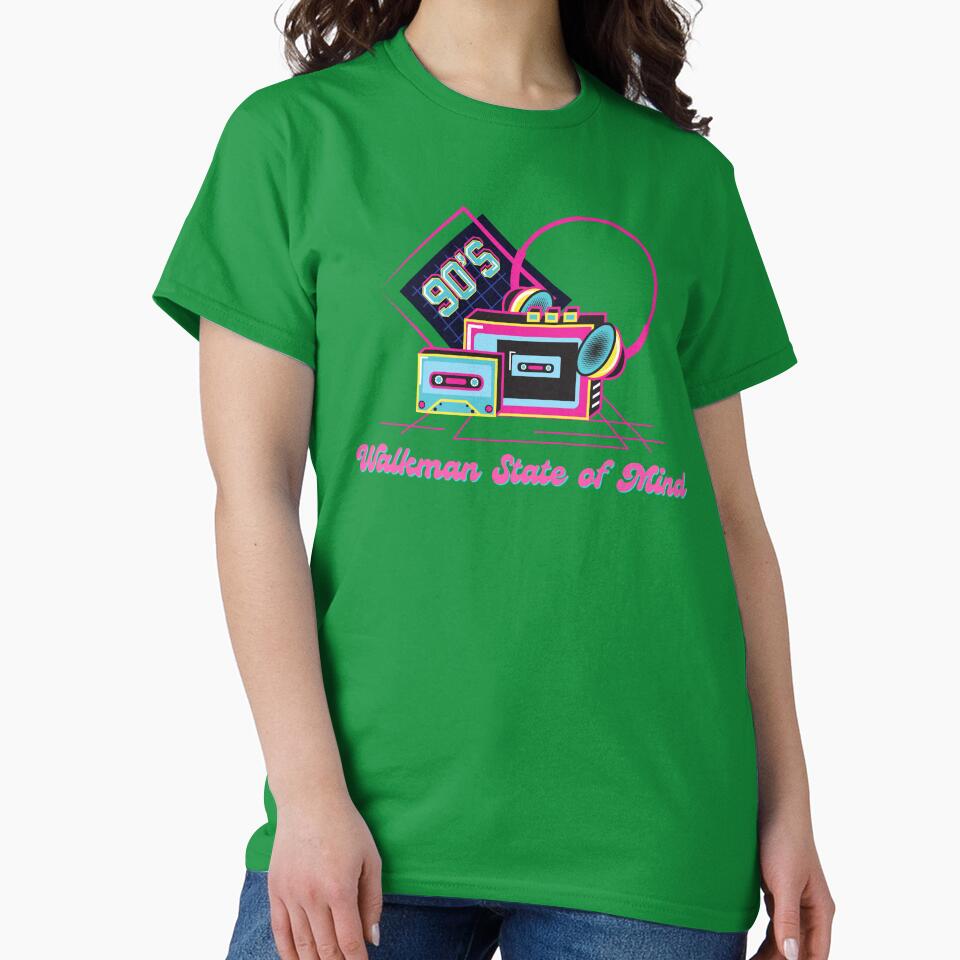 Walkman State of Mind – Retro Music Nostalgia Shirt by RJsTees