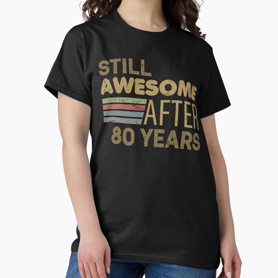 Awesome 80th Birthday by thepixelgarden