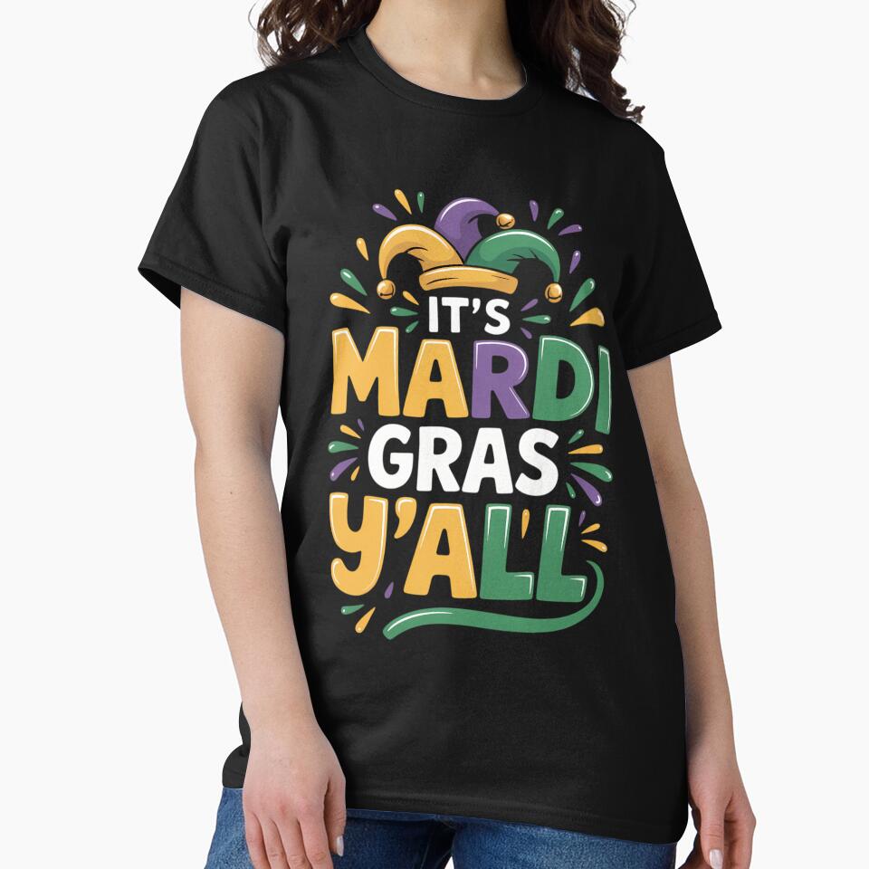 Its Mardi Gras Yall Mardi Gras Party Mask by TikCore