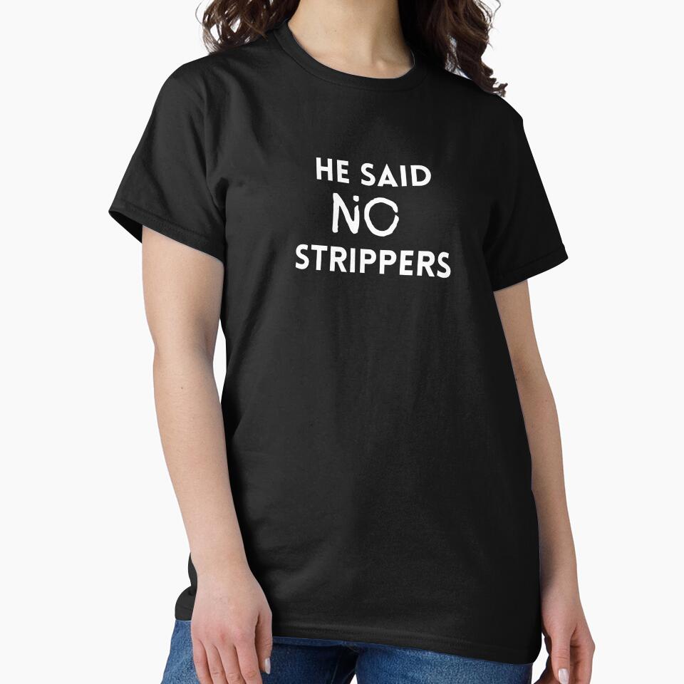 He said No Strippers | Bachelorette Party | Hens Party | Gay Male Stag Party | No Strippers by Kaylews_Designs