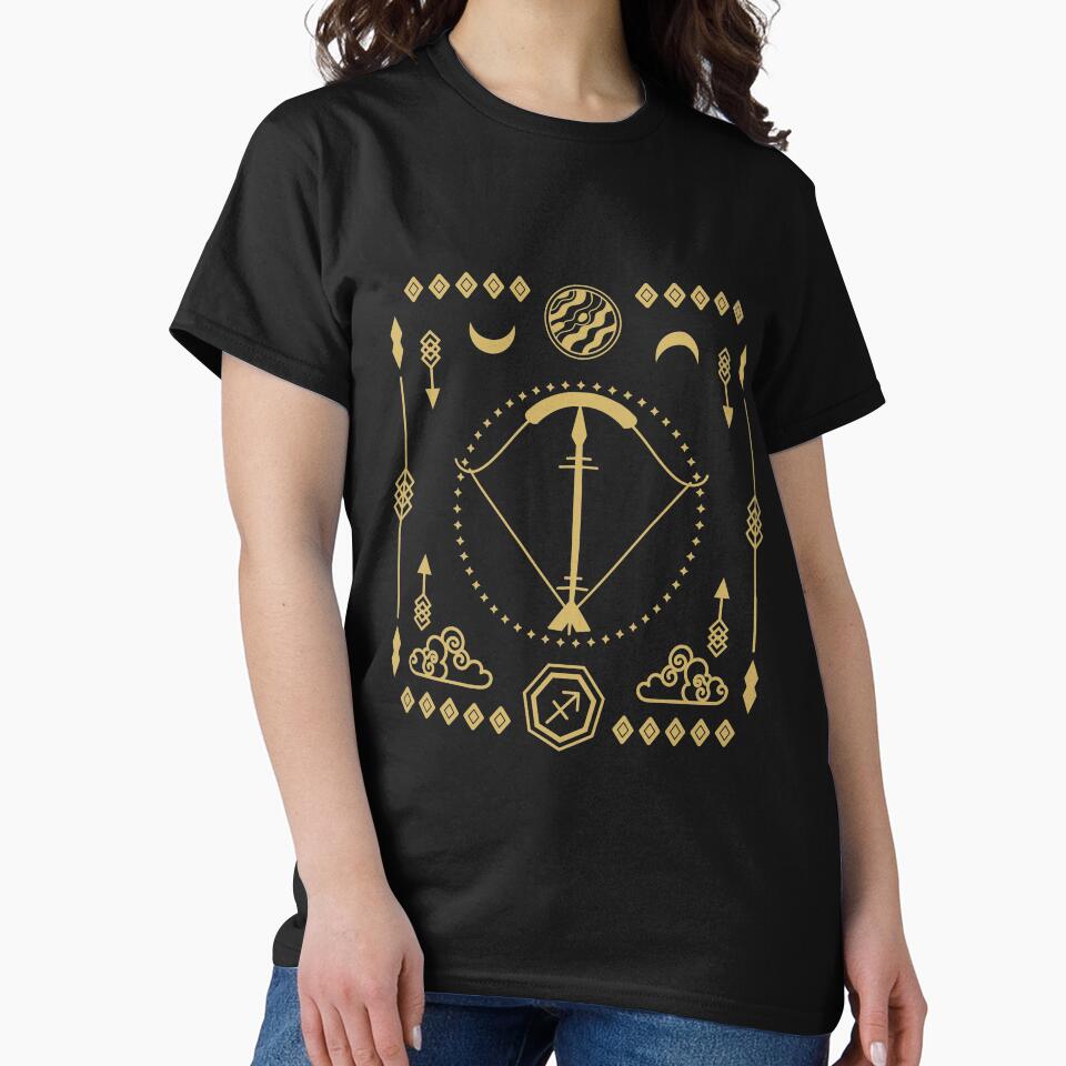 Sagittarius Star Sign in Gold by CrystalCrush