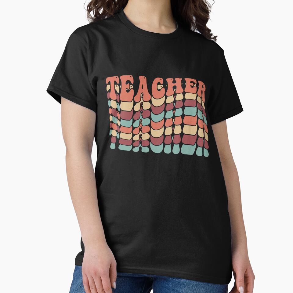 Retro Teacher Back to School by designclub