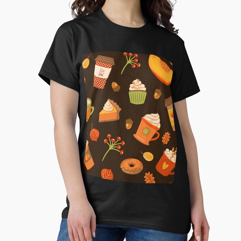 Pumpkin Spice Pattern by TheCatmeow2000