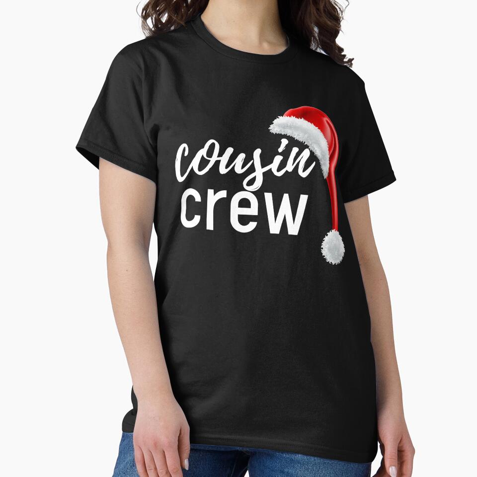 Cousin Crew, Cousin Crew, Matching Cousin, Christmas Cousin, Gift for Cousins, Christmas Gift, Christmas Matching,Cool Graphic,bags, Laptop Skins, scraf, mobile cases, face masks by kenganalashish