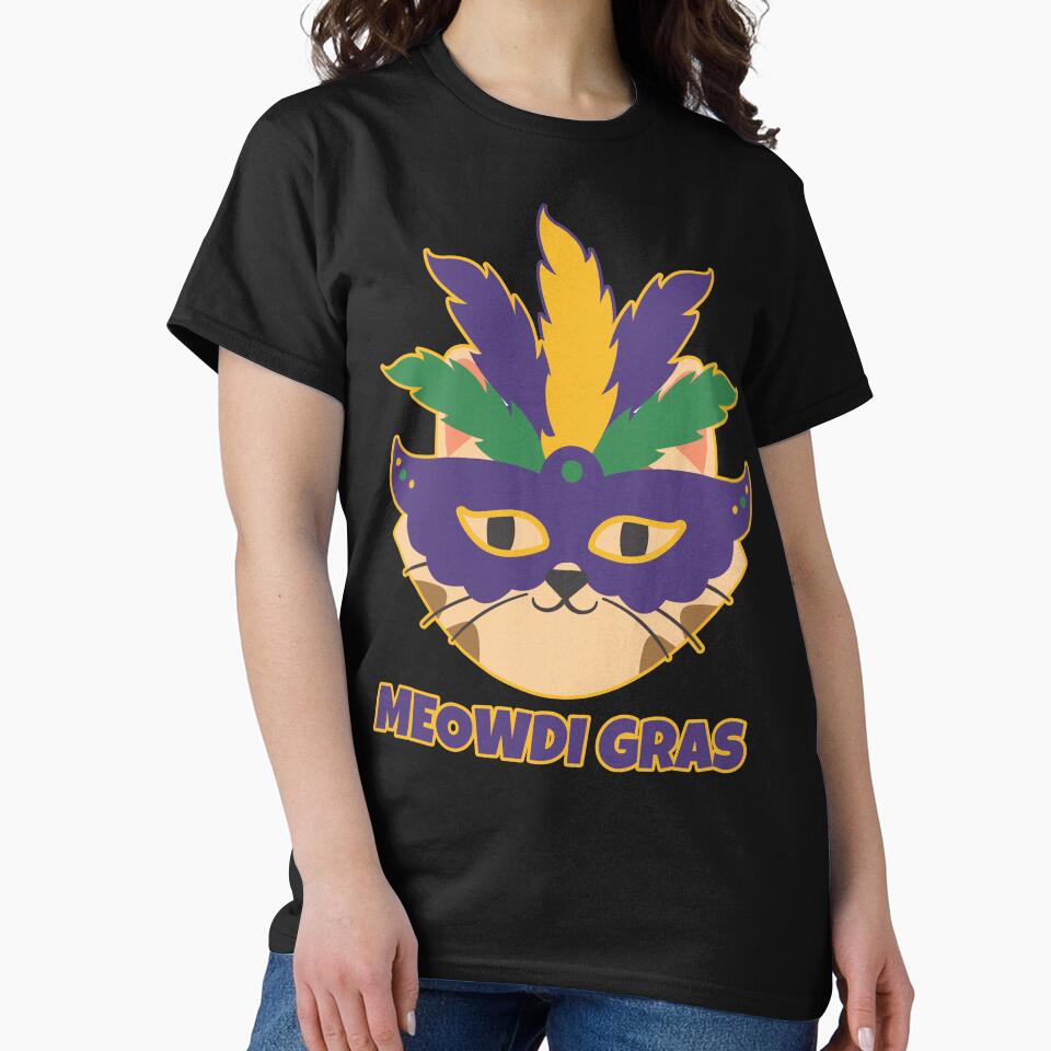 Meowdi Gras Cat Lovers Mardi Gras by dreammerchant