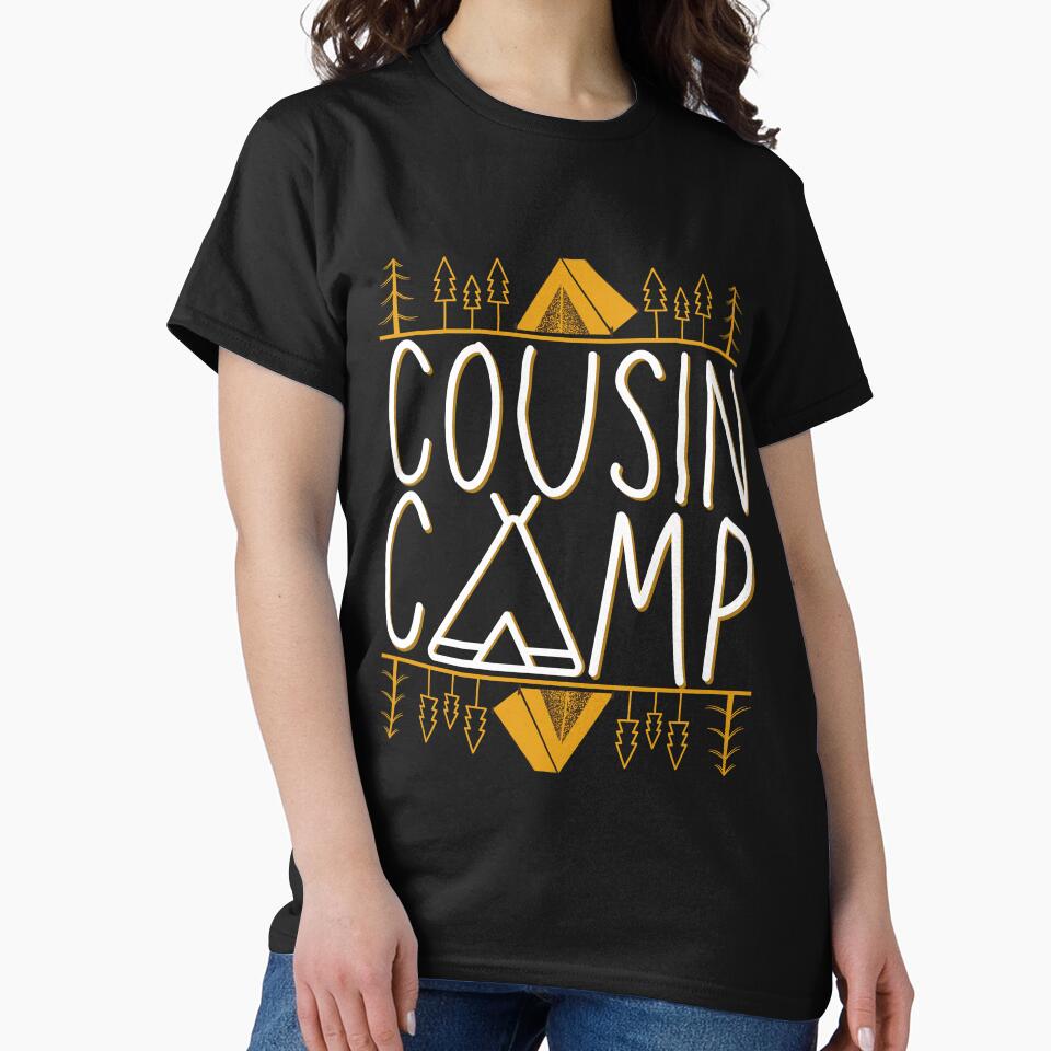 Cousin Camp Family Camping Summer Vacation Crew by Waritha (02) Srithong