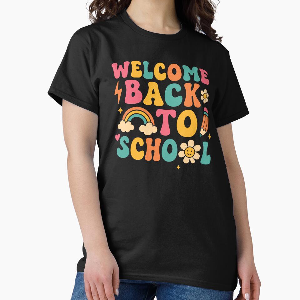Retro Welcome Back to School Teacher Appreciation Boys Girls by Blok45