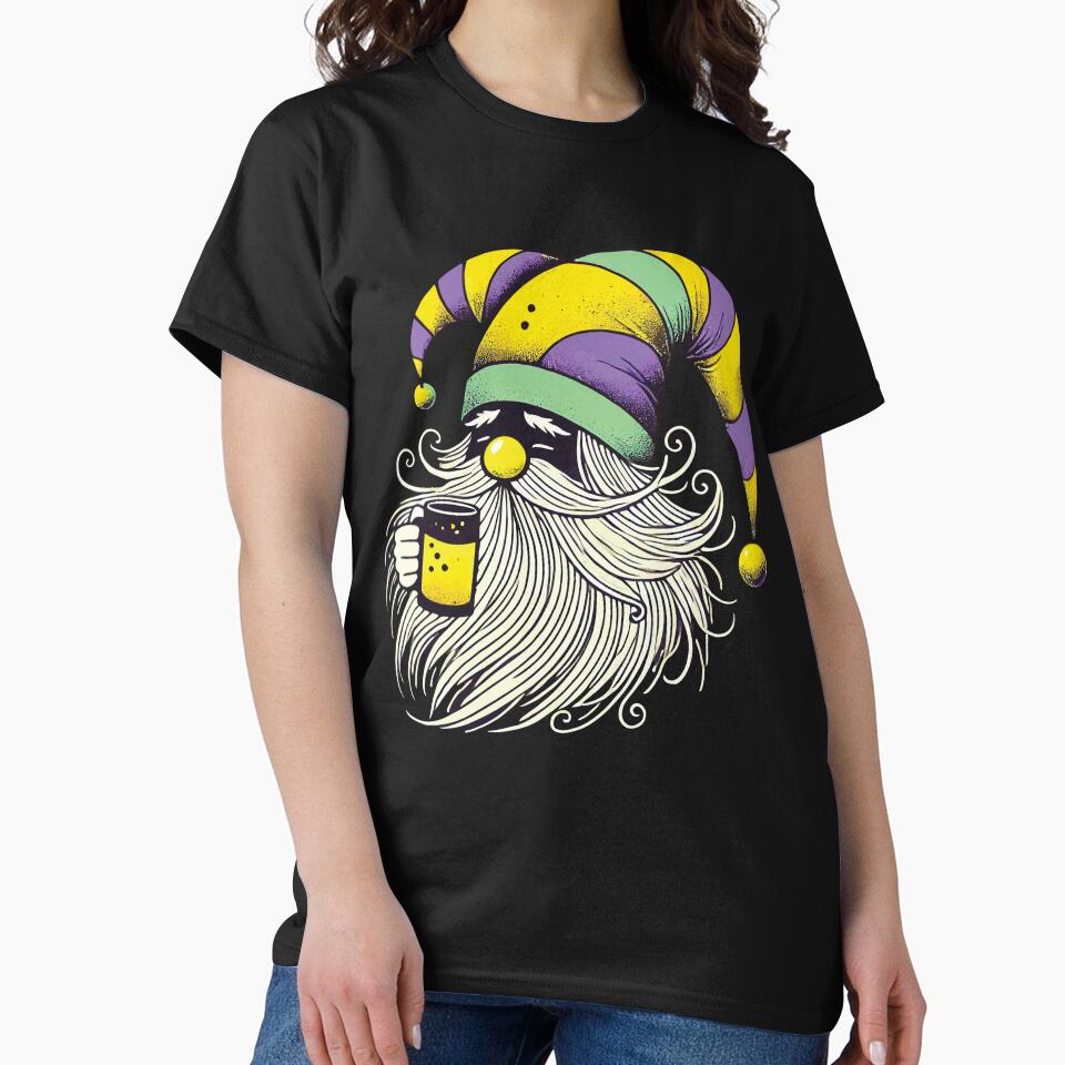 Mardi Gras Gnome With Mug by LuminOrb