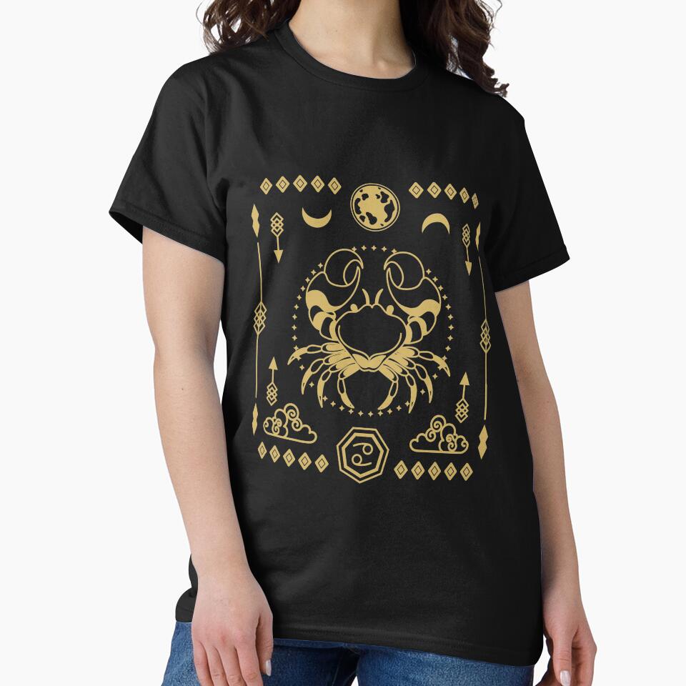 Cancer Star Sign in Gold by CrystalCrush