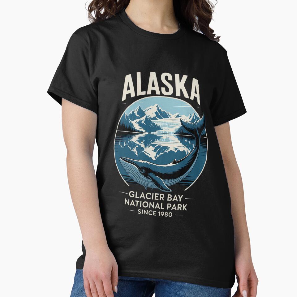 Alaska Glacier Bay National Park Sine 1980 Alaska Cruise by PunkNation-Arts