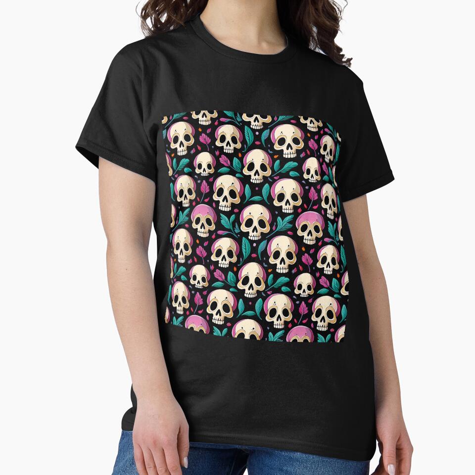 Tropical Skull Garden 3 by Becky-Poppins