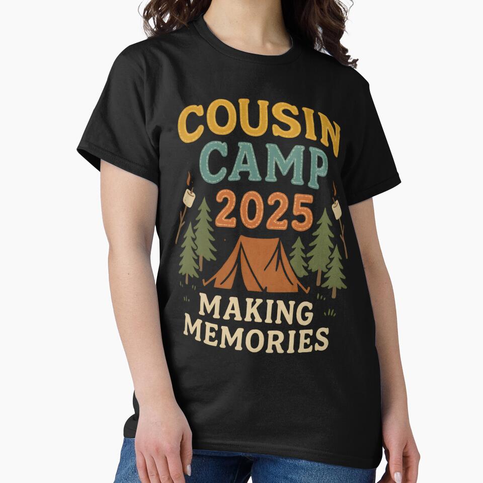 Cousin Camp Crew 2025 Family Reunion Vacation Memories by MTRBSK11