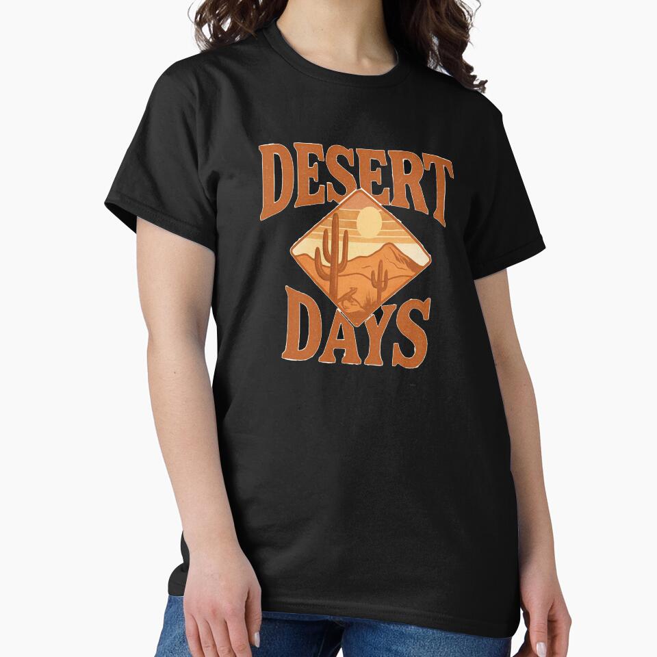 Desert Days Retro Art • Cactus Landscape Illustration • Warm Vintage Western Vibes by Bright Nest Studio