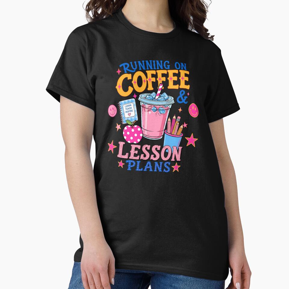 Cute Teacher Life First Day Of School Teacher Gift by KroghDs
