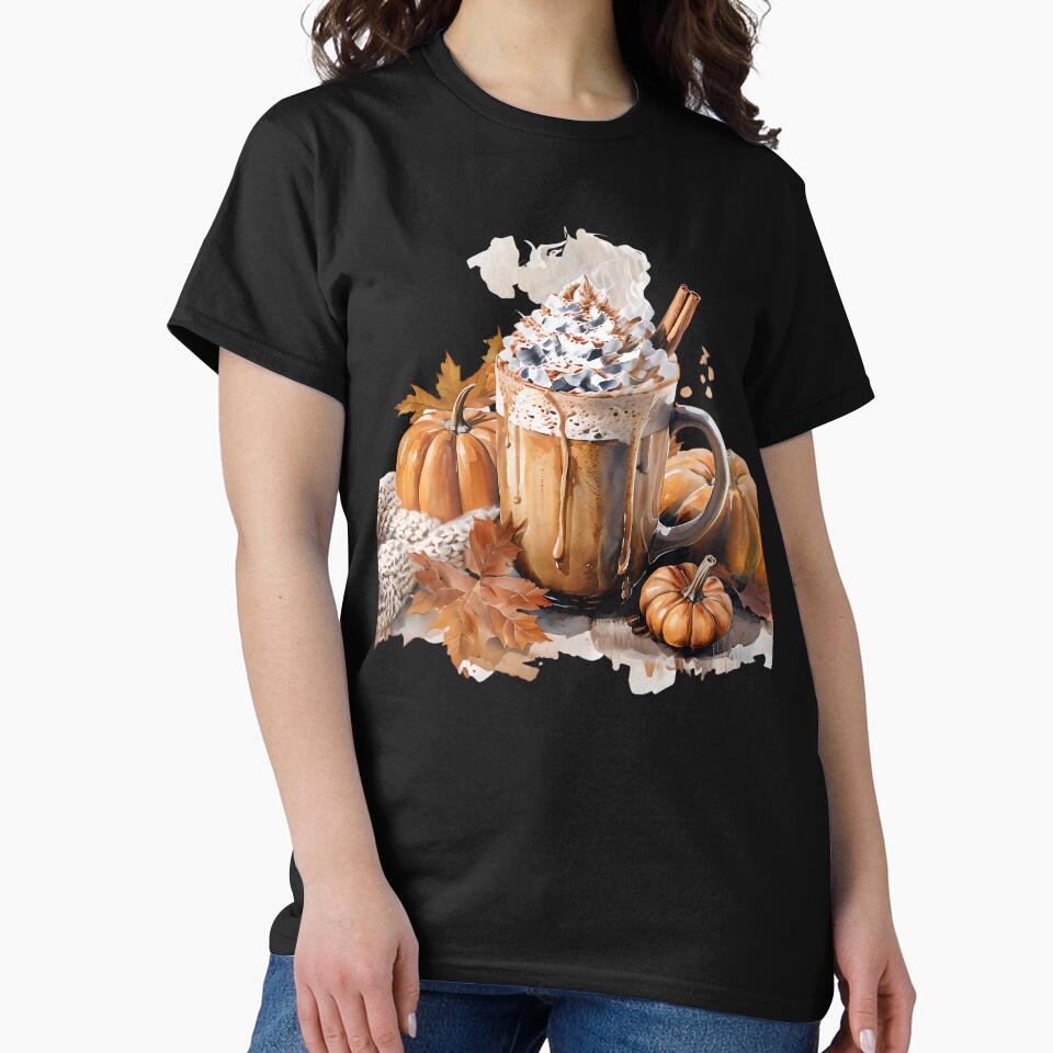 Cozy Autumn Pumpkin Spice Latte – Fall Coffee Aesthetic by LunariaBloom