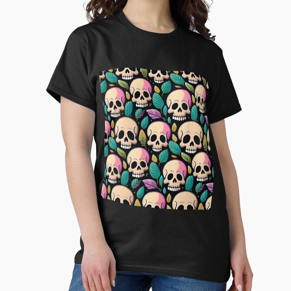 Tropical Skull Garden 2 by Becky-Poppins