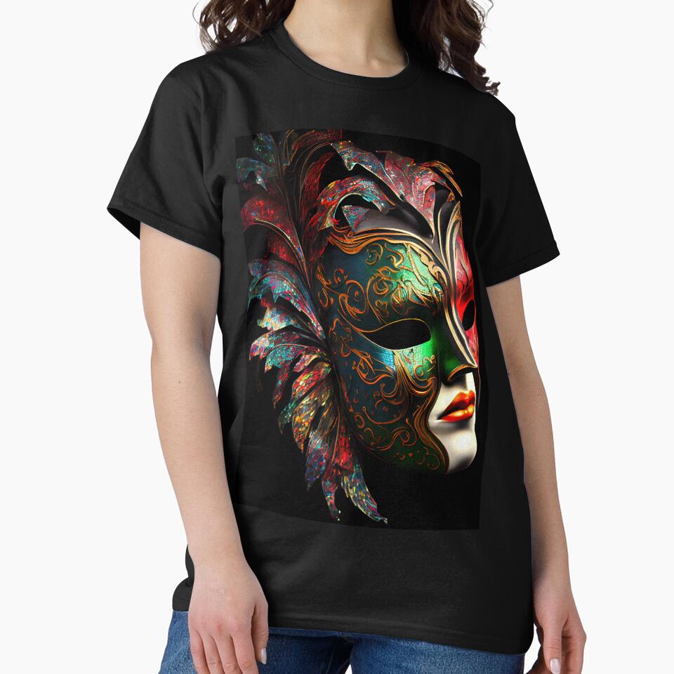 Multicolor Carnival Mask by OccultDreams