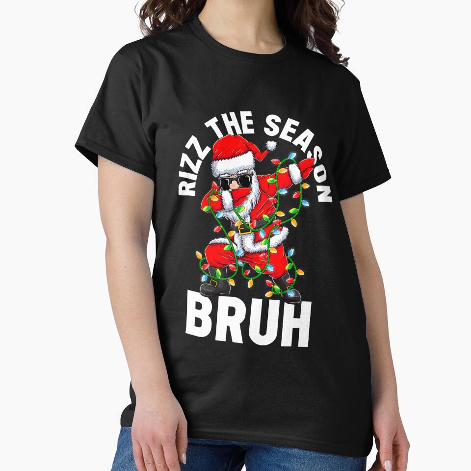 Rizz The Season Bruh Christmas For Rizzler, Rizzmas Santa Claus Gift by LordZaraki