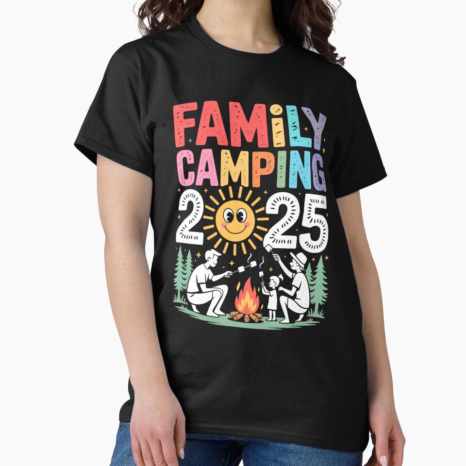 Family Camping Trip 2025 Cousin Crew Matching Family Reunion by MTRBSK11