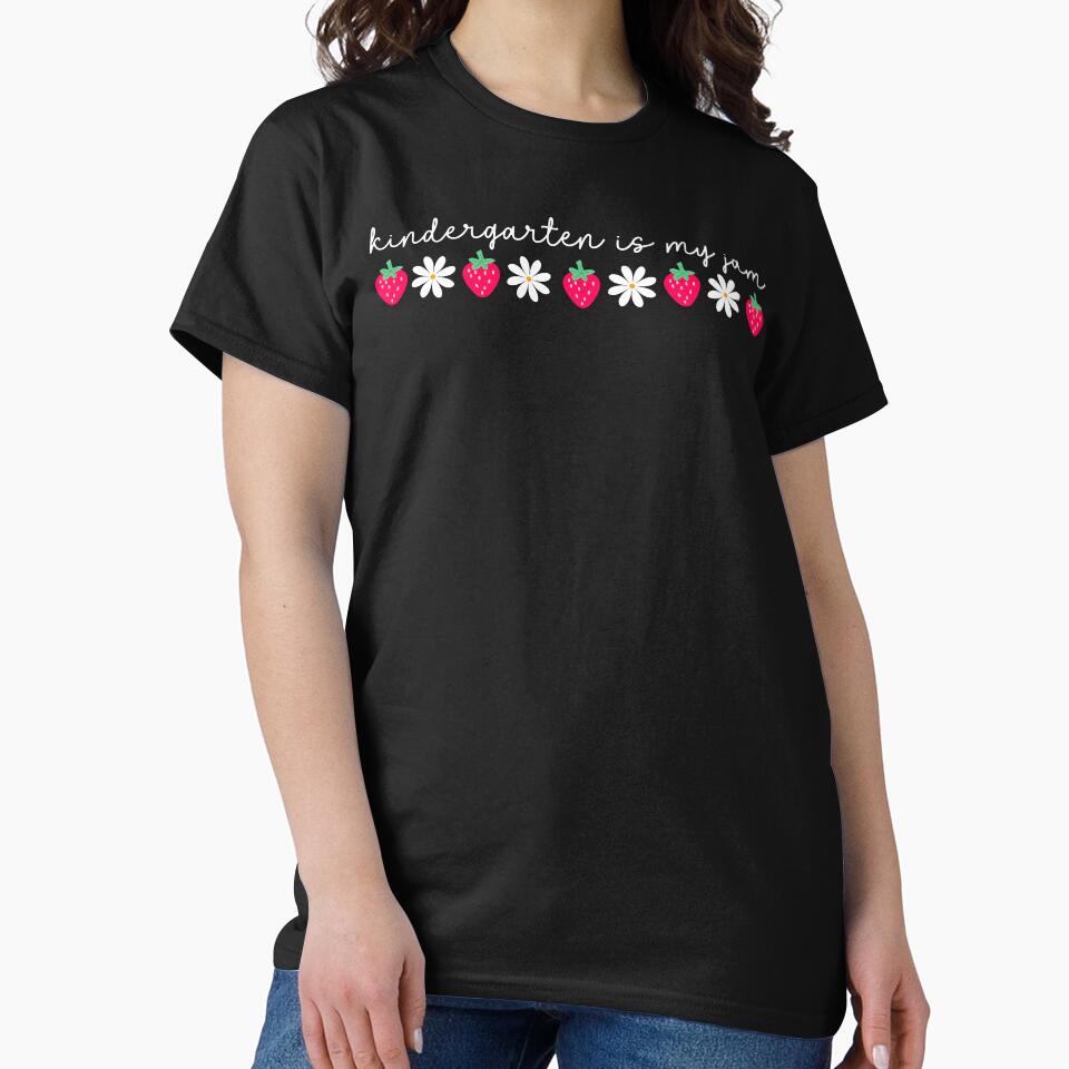 Kindergarten Is My Jam First Day  Back to School by FreshVibe Prints