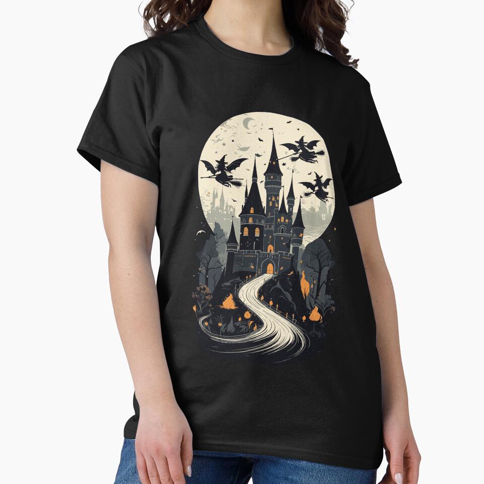 Spooky Haunted Castle Magical Haunted Castle by LuminOrb