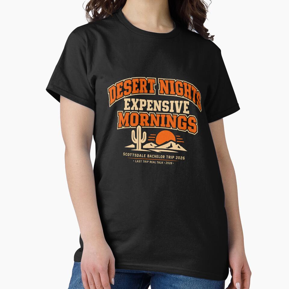 Desert Nights Expensive Mornings Scottsdale Bachelor Trip Groomsman Gift by SplashTastic