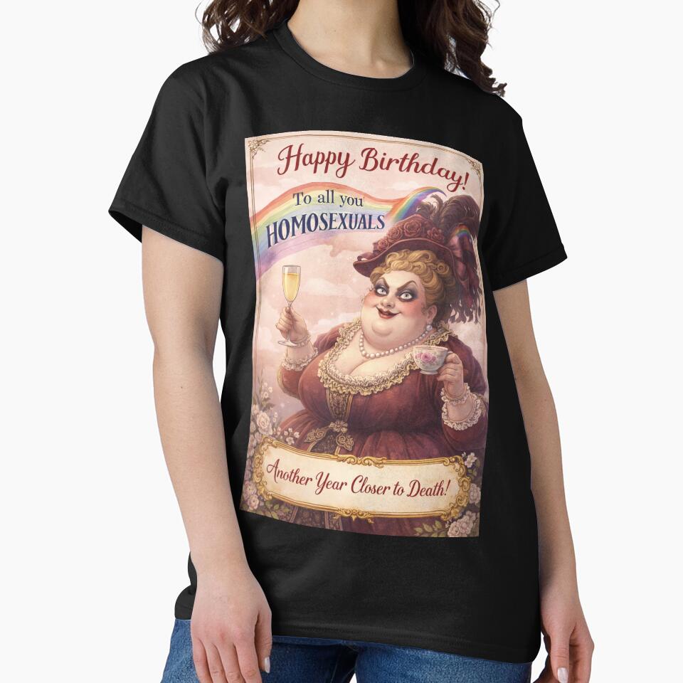 Rainbow Pride Birthday Toast with Camp Victorian Elegance by Places On Earth