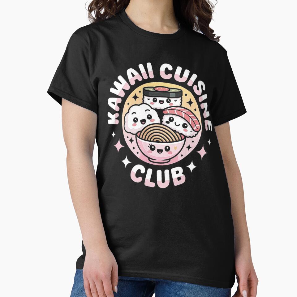 Kawaii Japanese Food Aesthetic – Cute Sushi, Ramen & Rice Bowl Art by love3617