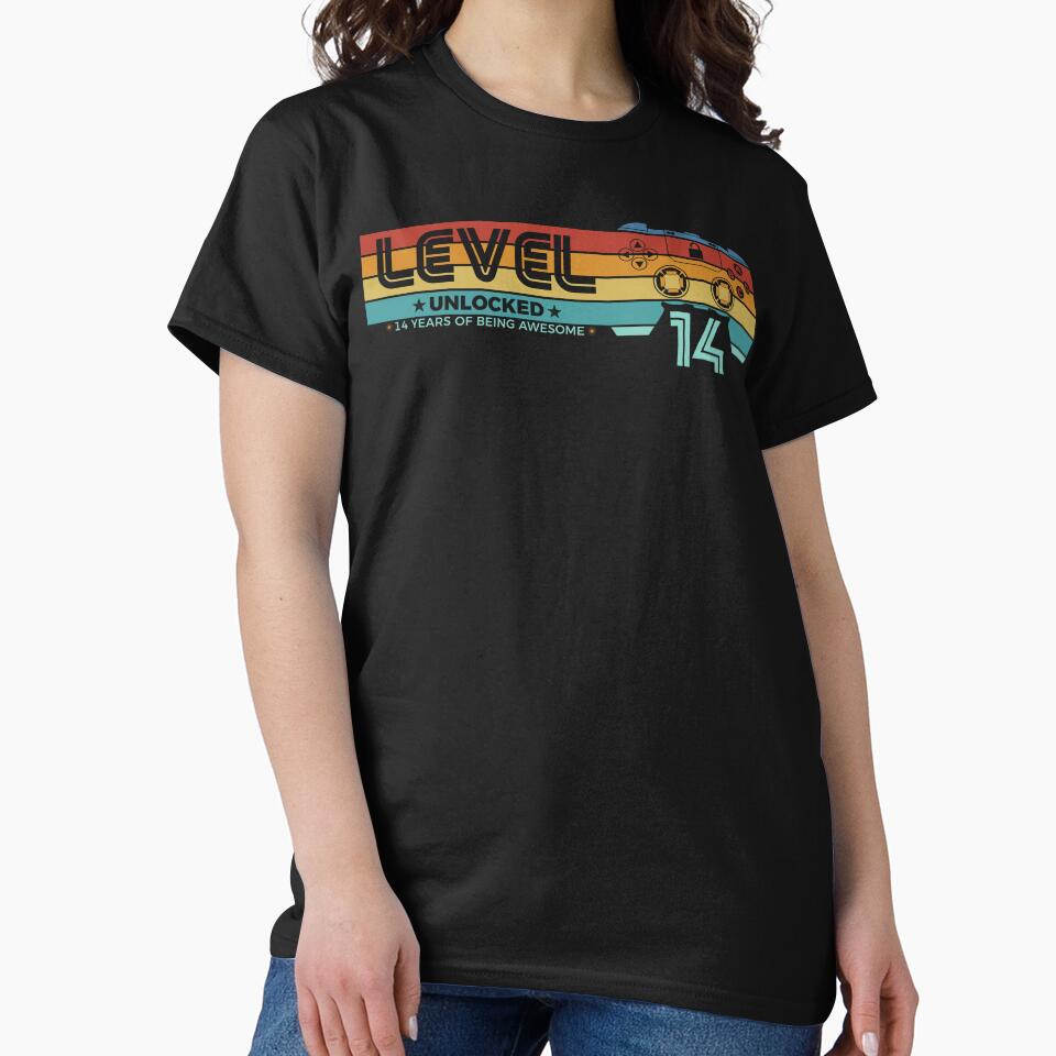 Level 14 Unlocked - 14 years old - 14th Birthday Gamer by NH2019