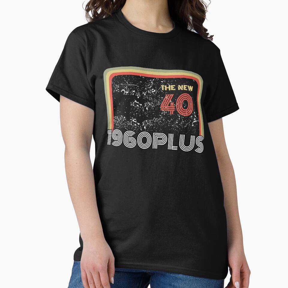 The New 40 — 1960 Plus Vintage Style Birthday by downUnderInk