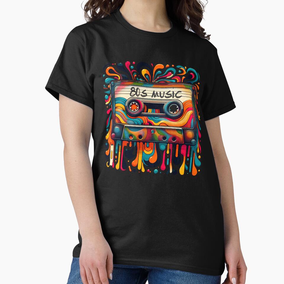 Psychedelic Cassette Tape by Mariana Piana
