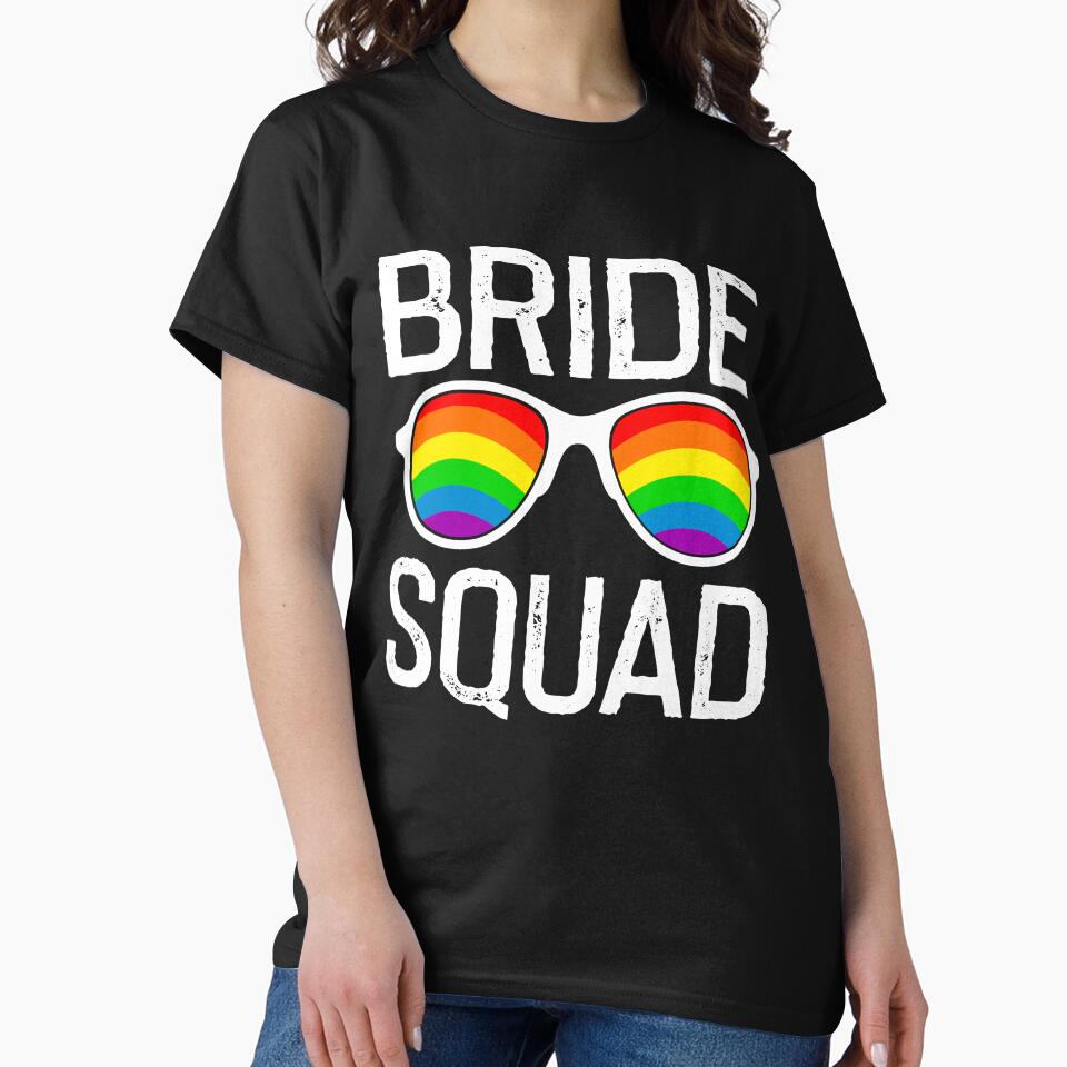 Bride Squad Bachelorette Party Bride Bridesmaids Funny by Echo Dusk