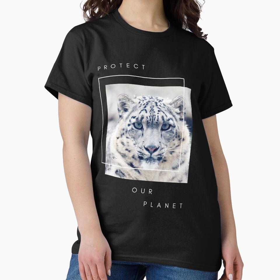 Copy of  Protect Our Planet Earth Day with an Snow Leopard by pattykim