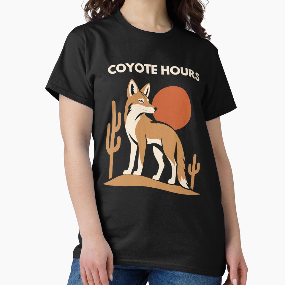 Coyote Hours Desert Sunset by Lyfeinsights