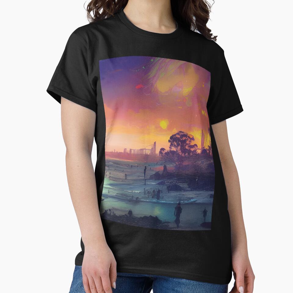 Beach at Sunset by LyndiiLoubie
