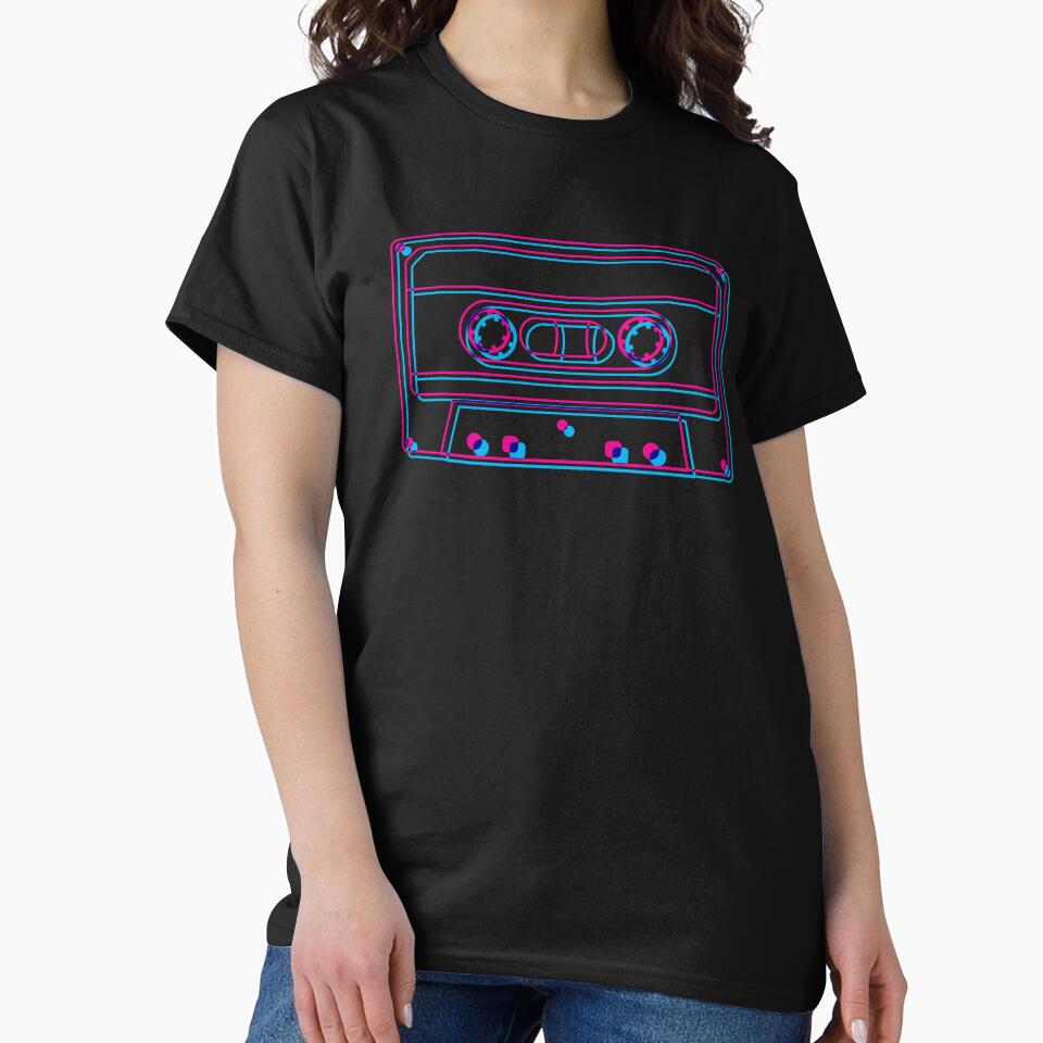3D Cassette (black) by animinimal