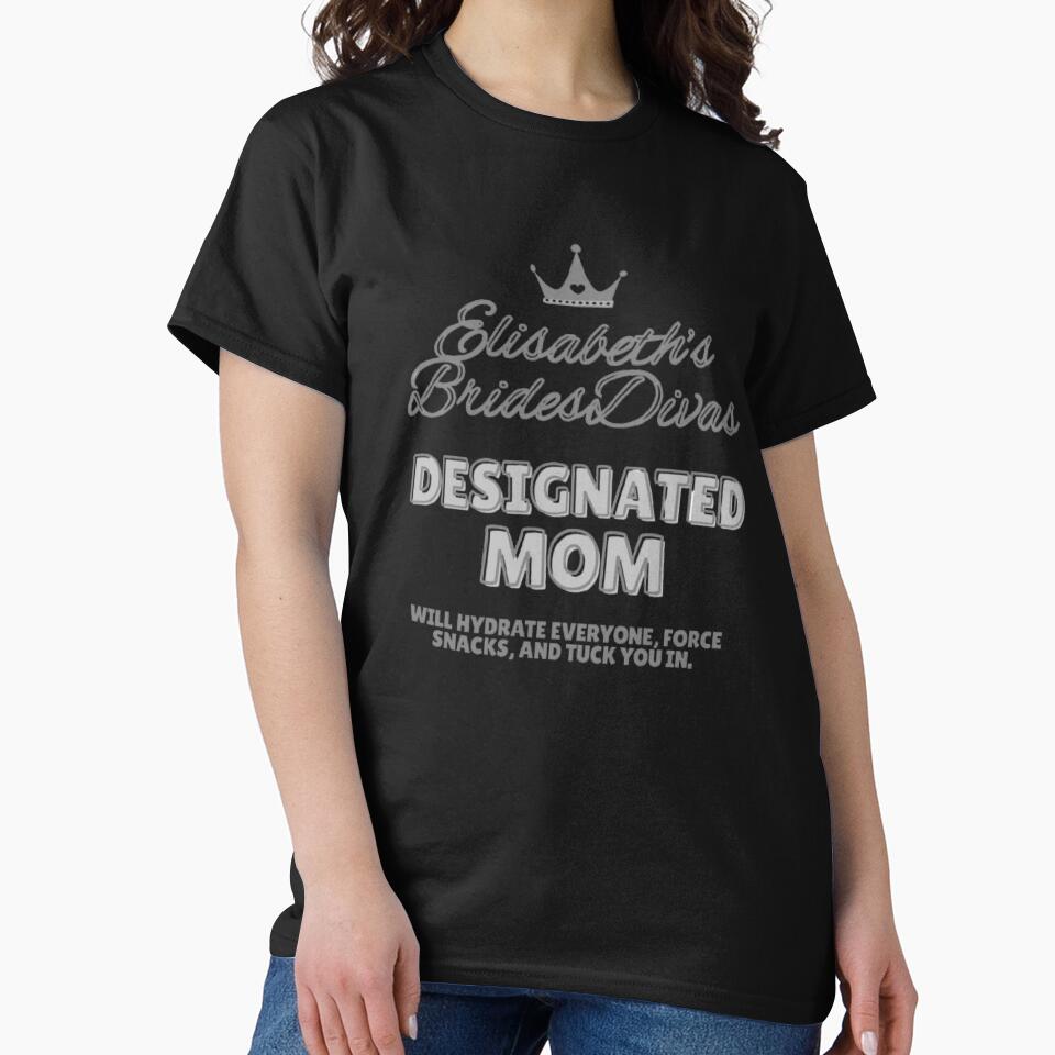 BridesDivas Series: "The Designated Mom" in Silver Sparkle by Inktypolis