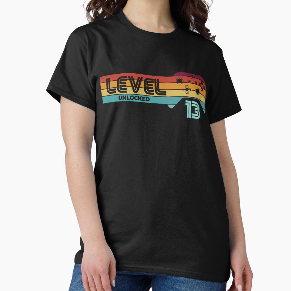 Level 13 Unlocked - Official Teenager 13th Birthday Gamer by Kenza-Store