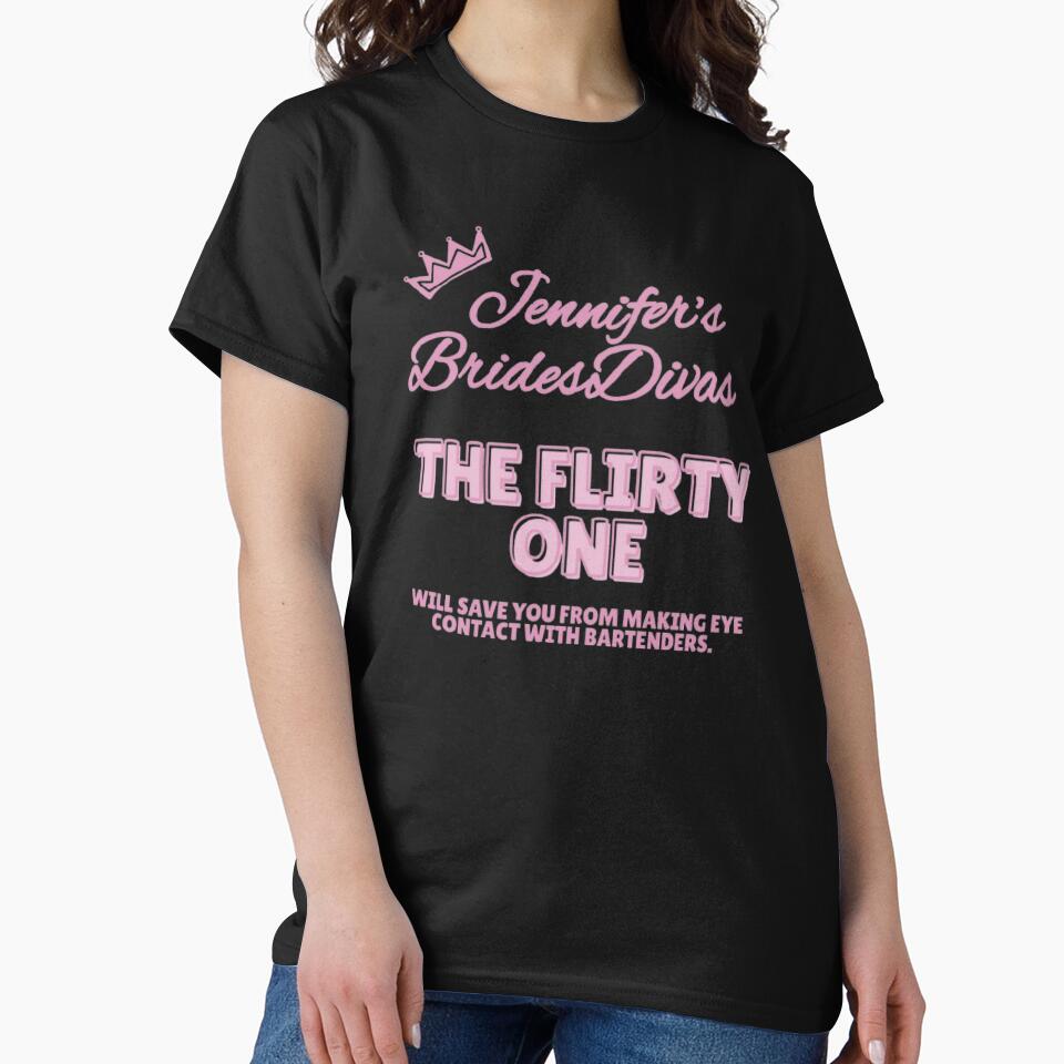 BridesDivas Series: "The Flirty One" in Romantic Floral by Inktypolis