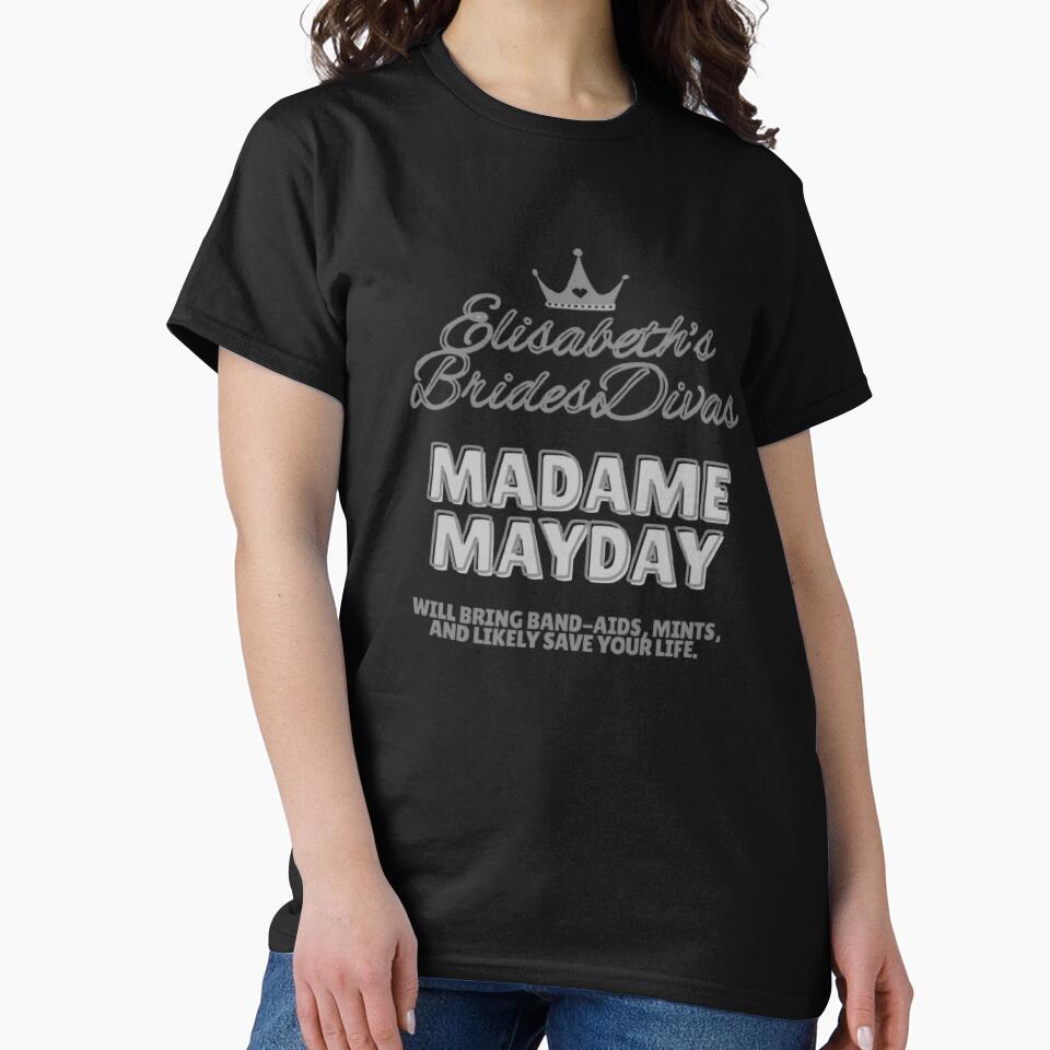BridesDivas Series: "Madame Mayday" in Silver Sparkle by Inktypolis
