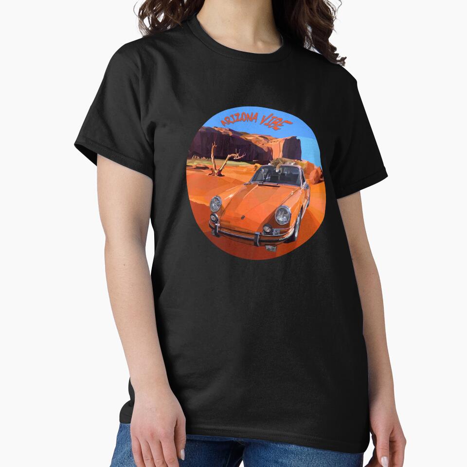 Orange dream: Cat,Porsche,Arizona Vibes. by I&M Boutique ART