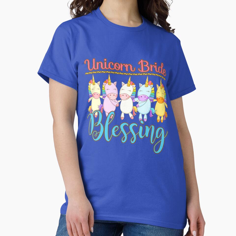 Unicorn Bride Blessing Bachelorette Party by jaygo