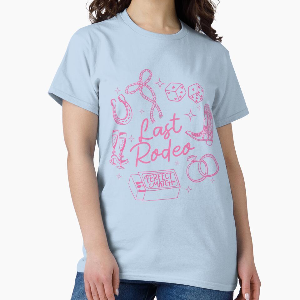 Last Rodeo” Bachelorette Graphic| Western Bride Squad Print | Cowgirl Bridal Design by SweetTeezPrints