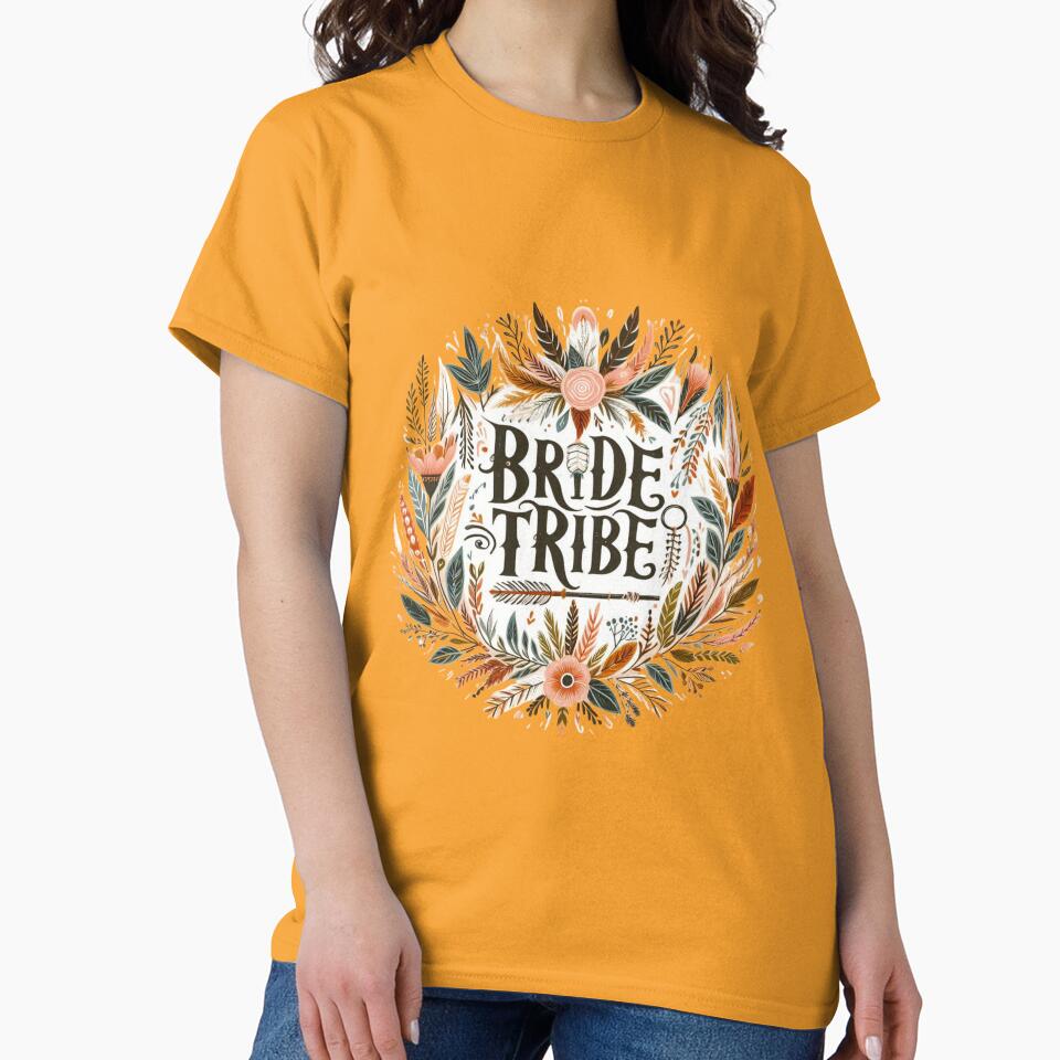 Bride Tribe Bridal Party Bohemian by SeeSquaredDesign