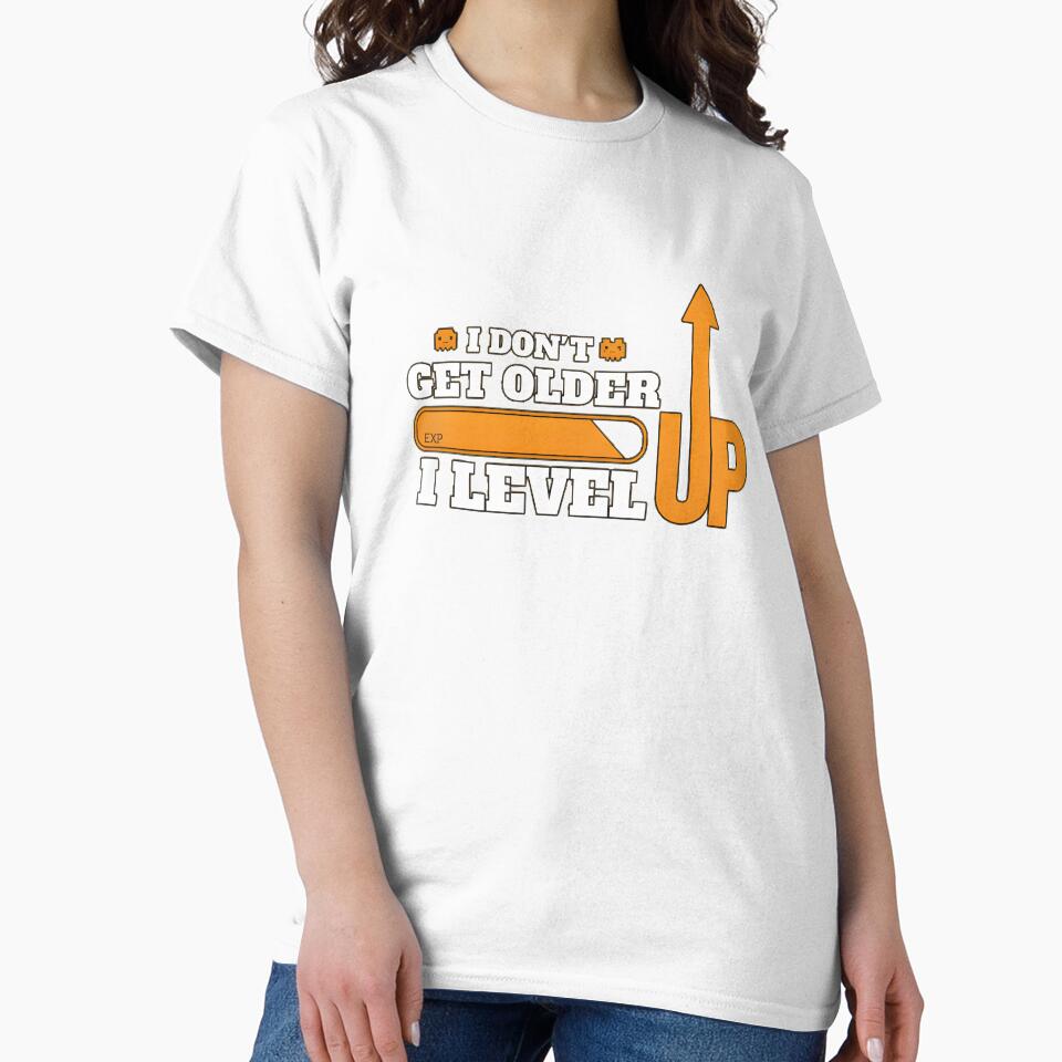 I Don't Get Older I Level Up Funny Gamer Birthday by AbcDigs Studio
