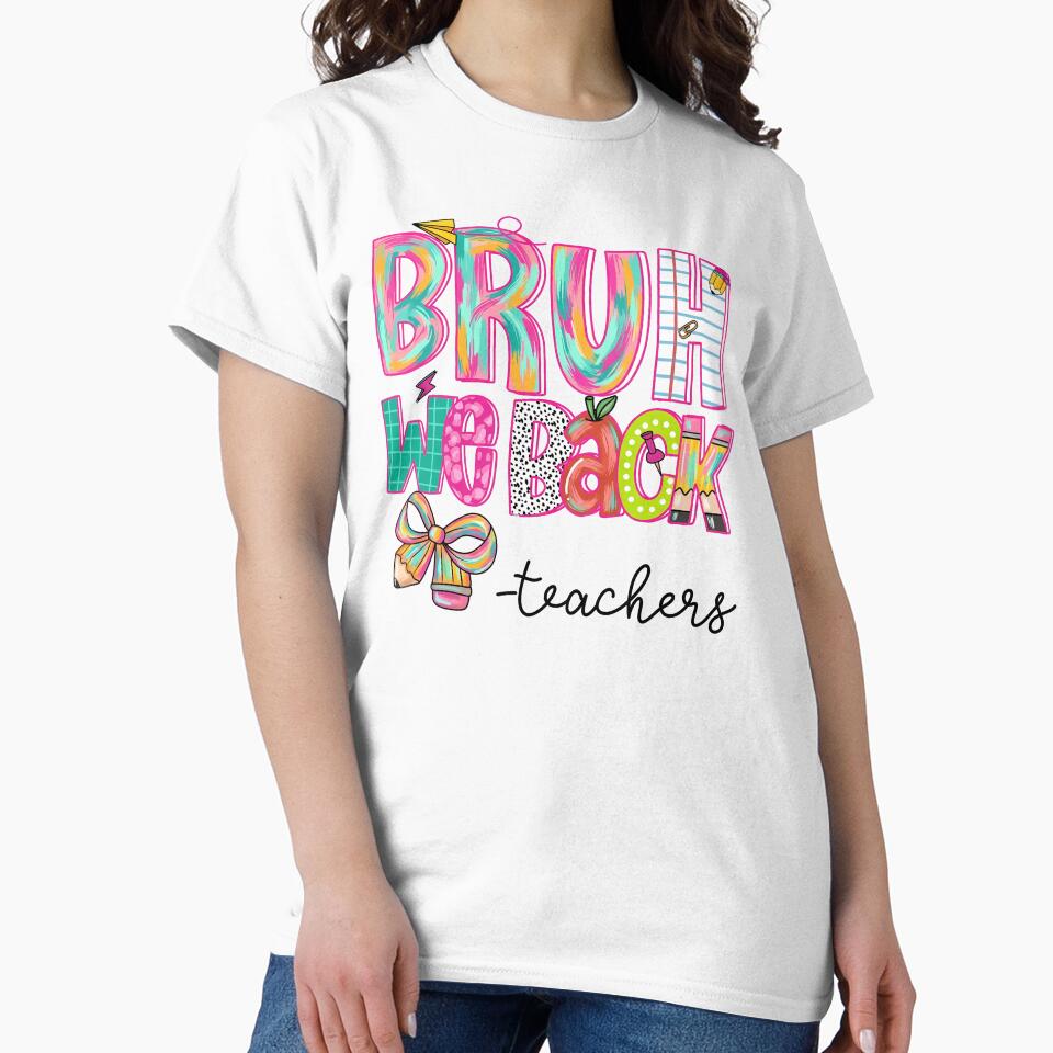 Welcome Back To School Cute Teacher First Day Teacher by KroghDs