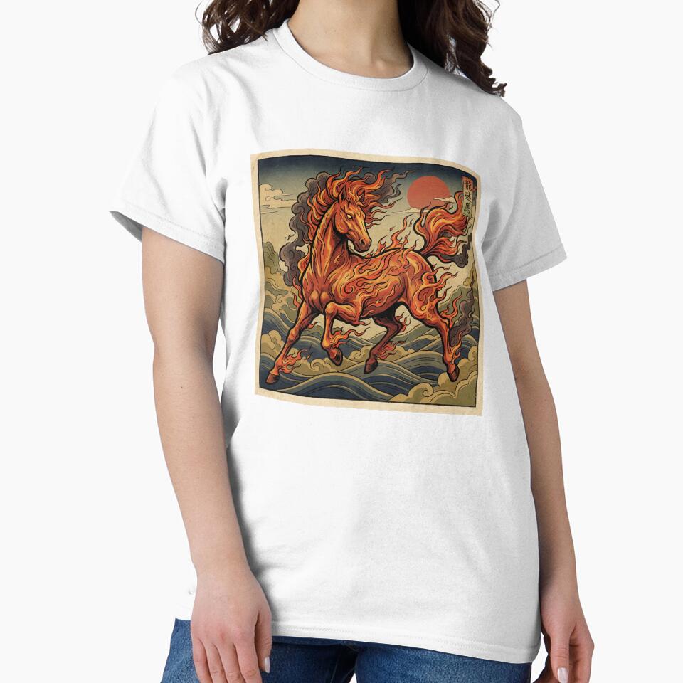 Year of the Fire Horse 2026 - Ukiyo-e Style by PasinduBhanuka