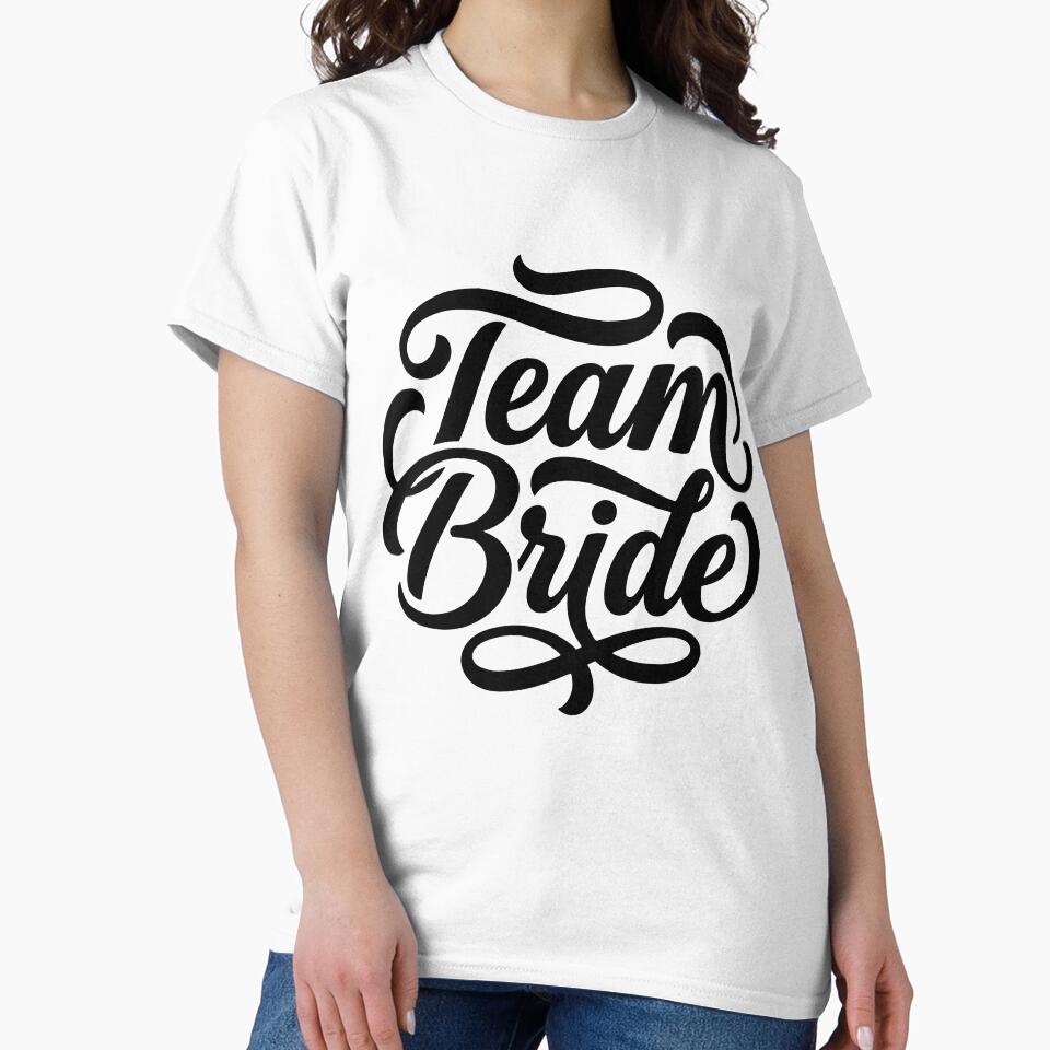 Team Bride Bachelorette Party Wedding Squad by AntiqueImages