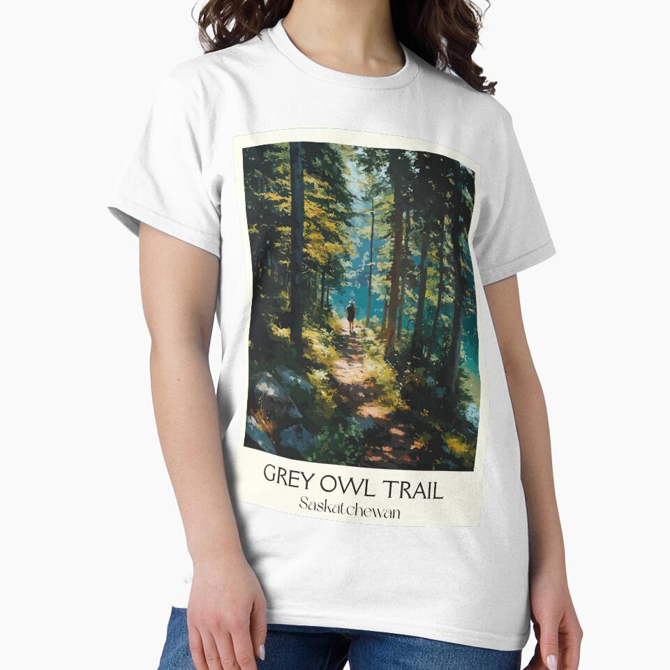 Grey Owl Trail | Prince Albert National Park Forest Path Art Print by TuncGK