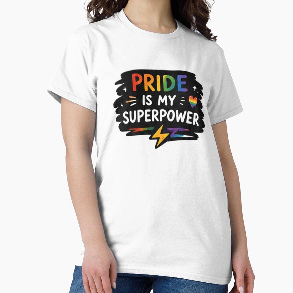 Pride Is My Superpower Rainbow Pride by Pixanova